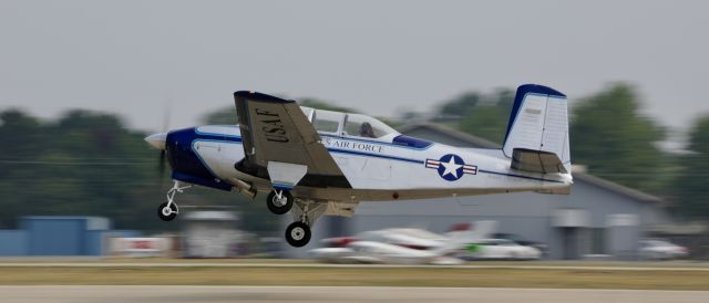 Beechcraft Mentor (N34AT) - On flightline