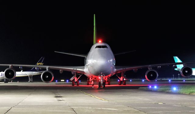 Boeing 747-400 (TC-ACR) - airact cargo b747-428f tc-acr dep shannon for chicago 3/9/20.