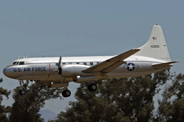 CONVAIR CV-340 Convairliner (N131CW) - Convair C-131D Samaritan N131CW of the Southern California Wing of the Commemorative Air Force at Santa Maria, California on August 25, 2006. It served the U.S. Air Force as 54-2809.