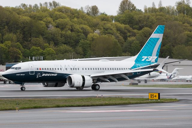 Boeing 737 MAX 7 (N7202U) - Completion of the first flight of the second 737 Max 7.