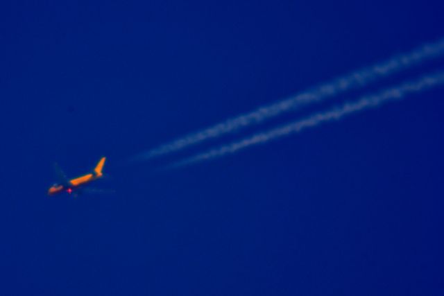 BOEING 767-200 (N773AX) - ABX Air 552 N Kentucky Intl to John F Kennedy Intl  over Cleveland 37,000 ft. 08.02.15.