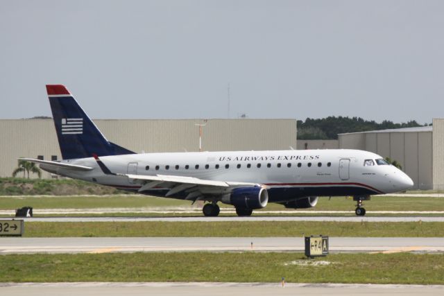 Embraer 170/175 (N829MD) - US Air Flight 3327 operated by Republic (N829MD) arrives at Sarasota-Bradenton International Airport