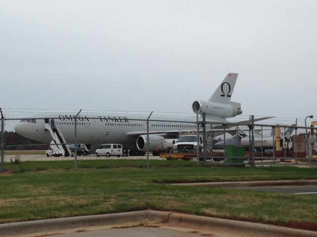 McDonnell Douglas DC-10 (NX-XXX) - Sorry for the bad picture with the fence i was driving by and saw it.. had 2 F/18 with it, Arrived from KSTL and left for Lajes Air Base LPLA