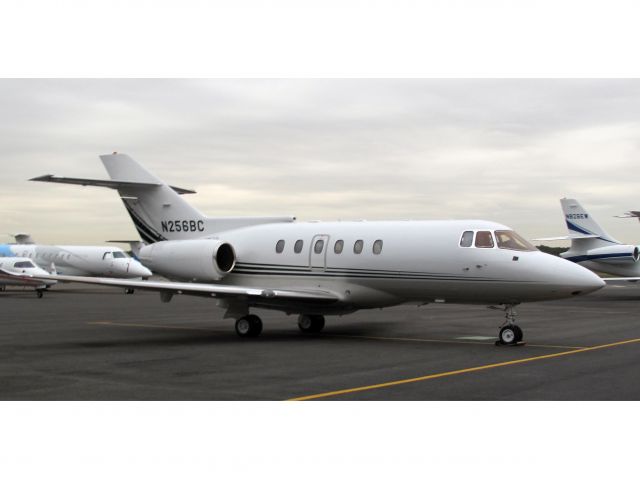 Hawker 800 (N256BC) - Nice biz jet with a stand up cabin and a very good range. No location as per request of the aircraft owner.