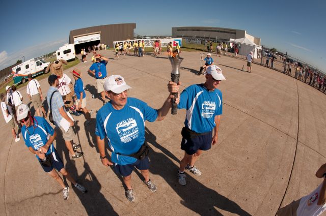 CSOA — - Cessna Special Olympics Airlift 2010 - http://flightaware.com/airlift/ - Airlift and Athletes arriving in Lincoln, Nebrasks on July 17, 2010.  Photos Courtesy Cessna Aircraft Company