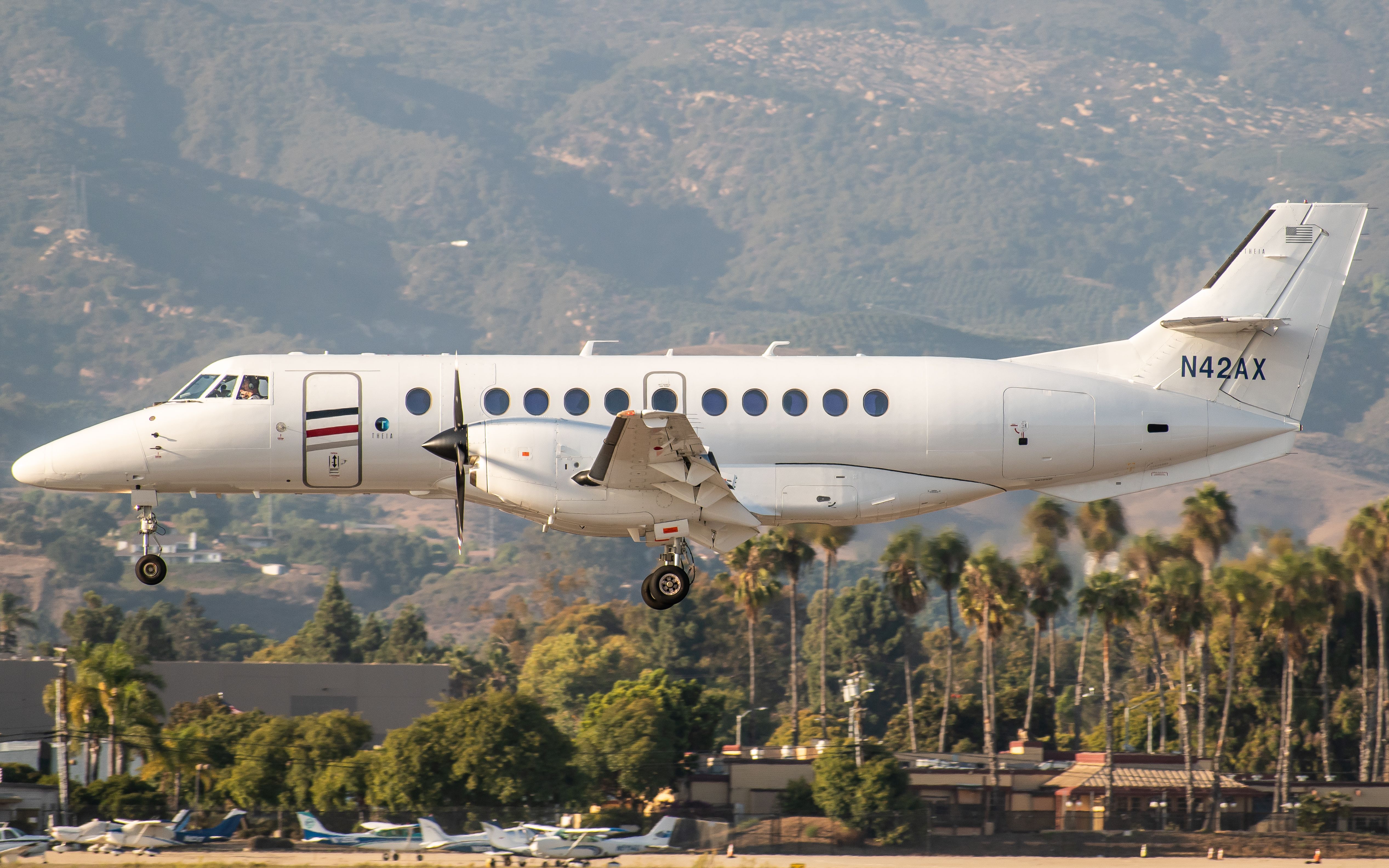 JETSTREAM Jetstream 41 (N42AX) - Rather interesting traffic for Santa Barbara