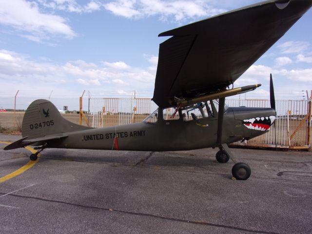 Cessna L-19 Bird Dog (F-AYPF) - Date Photo 19/09/2020. Journées du patrimoine 2020