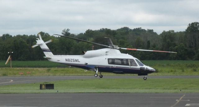 Sikorsky S-76 (N825ML) - Shortly after departure is this 2013 Sikorsky S-76D Rotorcraft in the Summer of 2021.