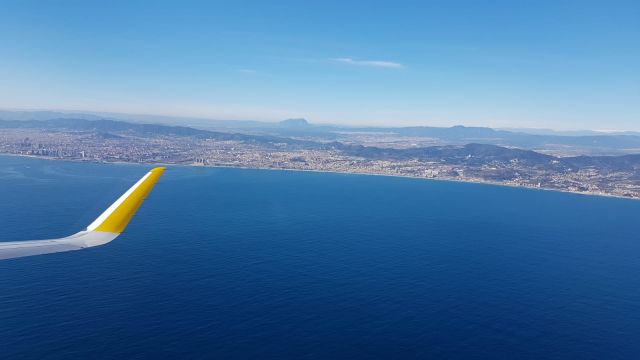 Airbus A320 (EC-NAZ) - Flight VY1429 from BIO (Bilbao) on approach to BCN (Barcelona) on February 4th, 2019. Thanks to my good friend, Xavi, who took the photo on my behalf.