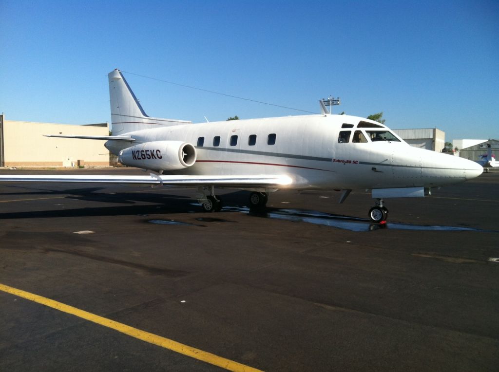 North American Rockwell Sabre 75 (N265KC) - September 14, 2012