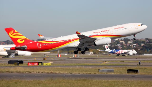 Airbus A330-300 (B-1021) - Lifting Off From Rwy 34L