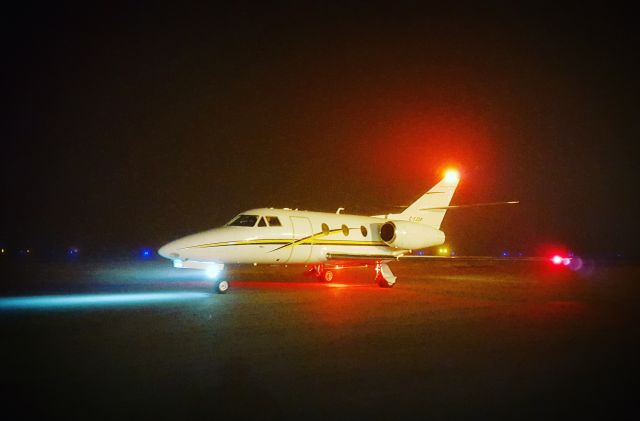 Dassault Falcon 10 (C-FZOP) - Foggy Medevac