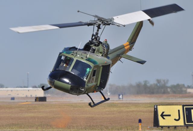 — — - The Collins Foundation Huey was part of the Vietnam recreation at Wings over Houston 2008