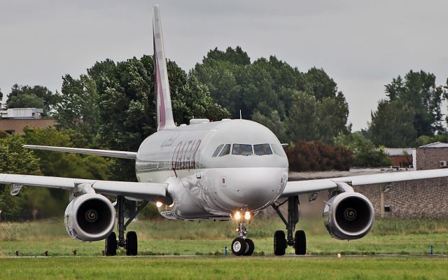 Airbus A320 (A7-MBK) - qatar amiri flight a320-232cj a7-mbk dep shannon 20/8/18.