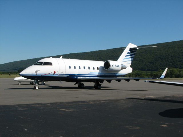 Canadair Challenger (C-FNNT) - Nortel owns this Canadair 604 at Williamsport