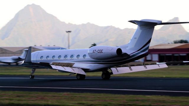 Gulfstream Aerospace Gulfstream G650 (A7-CGE)