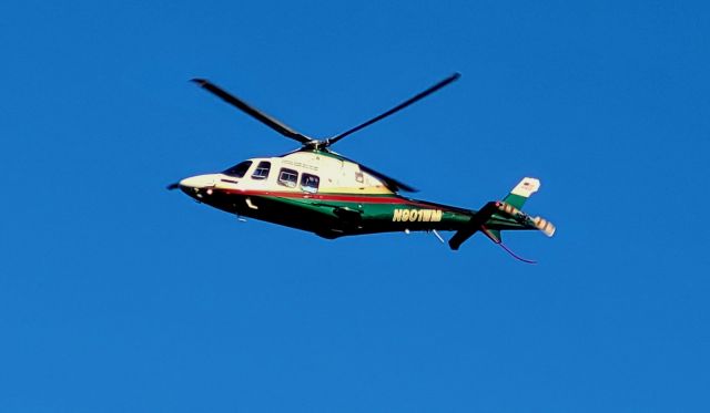 SABCA A-109 (N901WM) - Lifeflight of Maine "Whiskey Mike" departing Caribou Airport.