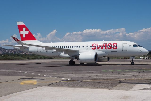 Airbus A220-100 (HB-JBH) - 26 juin 2019