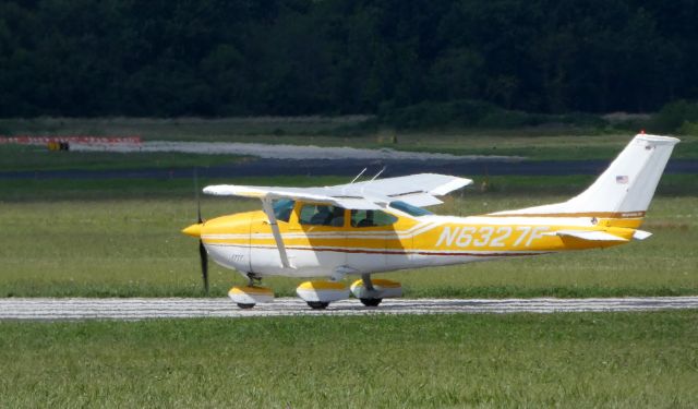 Cessna Skylane (N6327F) - Taxiing for departure is this 1975 Cessna Skyline III 182P in the Summer of 2019.