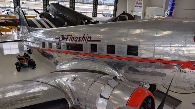 Douglas DC-3 — - Taken at Lyon Air Museum, Santa Ana, CA