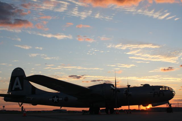 Boeing B-29 Superfortress (N529B) - B-29 FIFI Platinum Aviation Ramp at Appleton, WI EAA 2015.