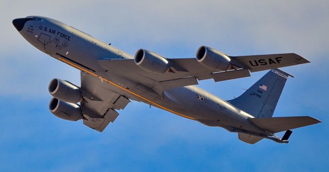 — — - 37995 Boeing KC-135R Stratotanker  22d Air Refueling Wing (22 ARW) -  931st Air Refueling Wing (931 ARW) - Red Flag 17-1: Jan. 23 to Feb. 10, 2017br /Las Vegas - Nellis AFB (LSV / KLSV)br /USA - Nevada, February 8, 2017br /Photo: TDelCoro