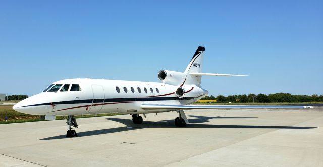 Dassault Falcon 50 (N15VX) - This thing is a giant