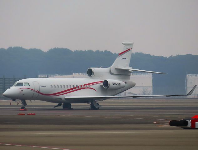 Dassault Falcon 7X (N656FN) - I took this picture on Dec 23, 2018.