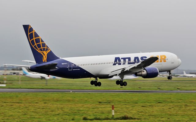 BOEING 767-300 (N64GT) - atlas air b767-3 n641gt about to land at shannon 6/10/17.