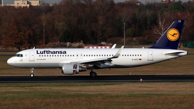 Airbus A320 (D-AIZZ) - latest Sharkie of Lufthansa