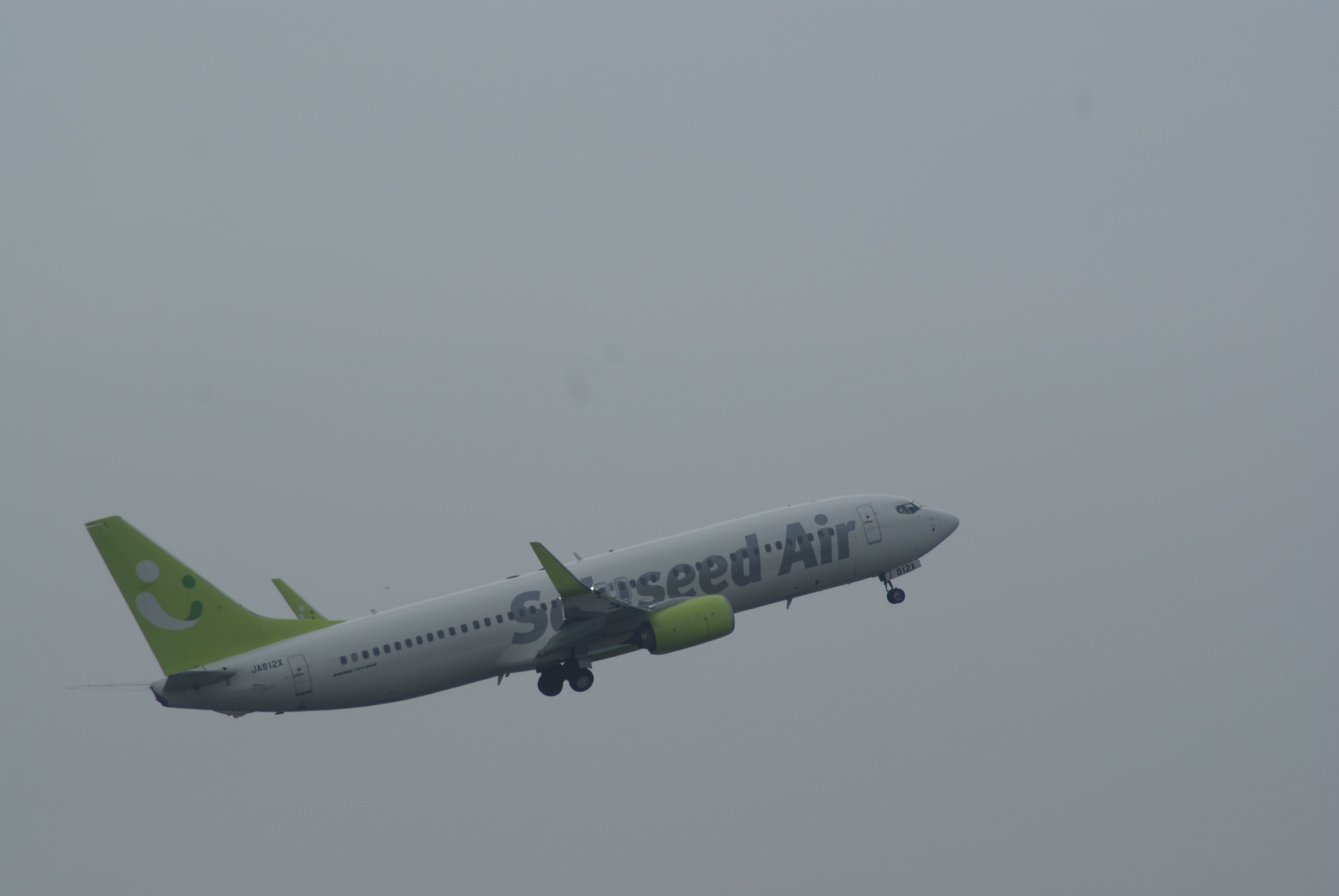 Boeing 737-800 (JA812X) - Solaseed Air B737-86N cn43402