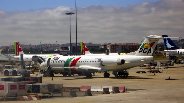 Fokker 100 (CS-TPE)