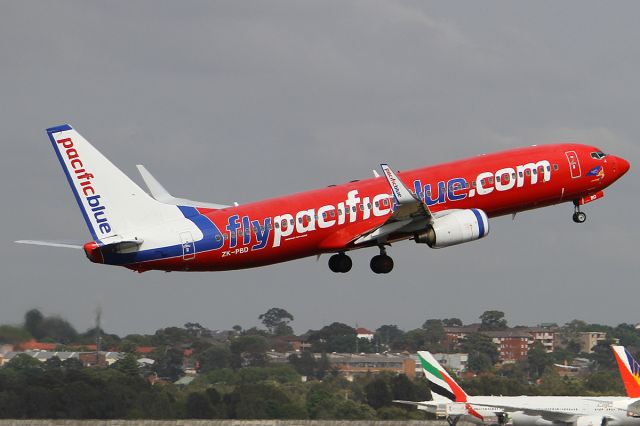 Boeing 737-800 (ZK-PBD) - 24 NOV 2012