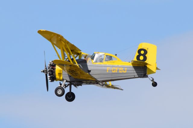 Grumman Super Ag-Cat (F-GFBJ) - Grumman G-164 Meeting BA115 Orange Caritat France 2019