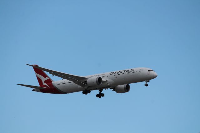 Boeing 787-8 (QFA63) - Finals OR Tambo International