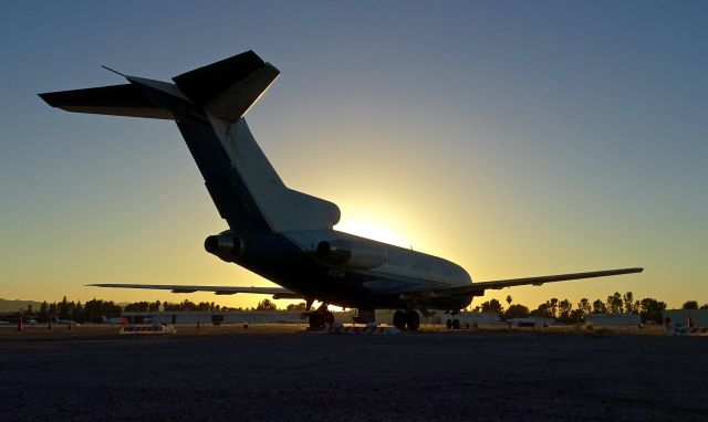 Boeing 727-100 (N727AH) - Spotted at Van Nuys Airport on Nov. 18, 2016