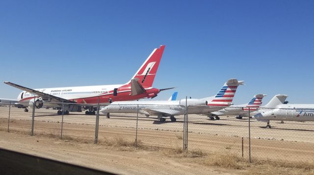 Embraer ERJ-135 (N837AE) - 6/26/21 The boneyard 