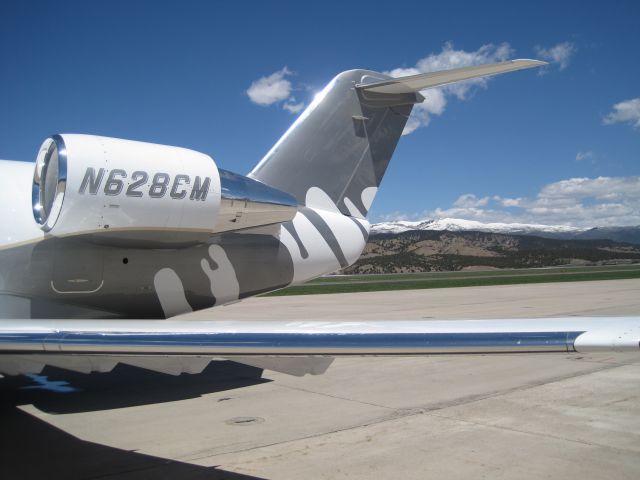 Canadair Challenger (N628CM)