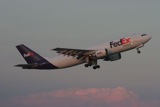 Airbus A300F4-600 (N667FE) - The 8:15 PM Departure from KATW Outagamie Cty Airport heading to Madison, WI and Memphis, TN