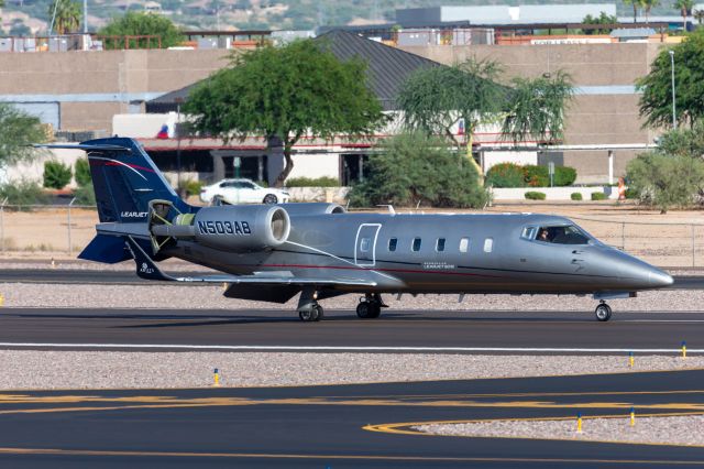 Learjet 60 (N503AB)