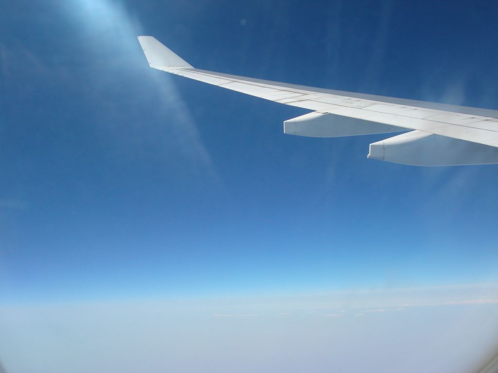 Airbus A330 (F-OMEA) - Passing 3000ft and turning right after departure from Beirut Rafic Hariri International Airport on our way to London Heathrow