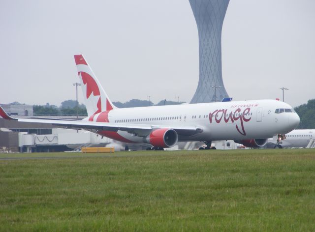 BOEING 767-300 (C-FMWQ) - Taken from Almondbank on 23rd July 2014.