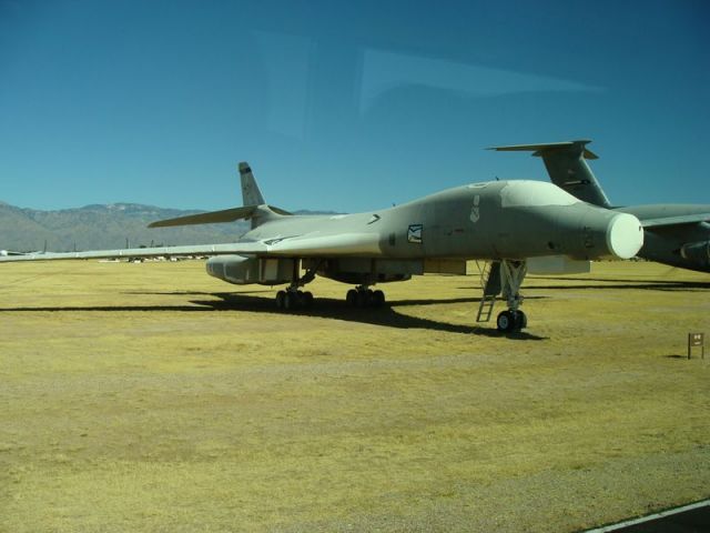 — — - B-1  Davis-Monthan Boneyard