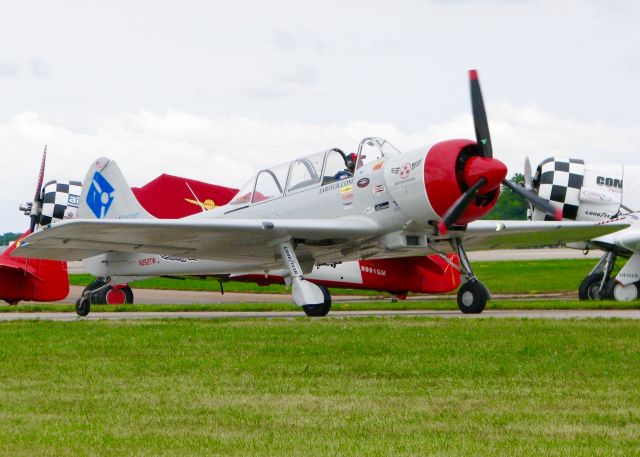 YAKOVLEV Yak-52 (N252TW) - At Oshkosh. 2002 Yakovlev (Aerostar) YAK-52TW