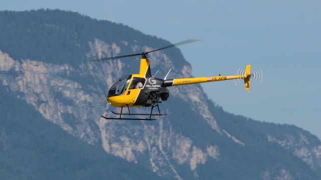 Robinson R-22 (OE-XPM) - Robinson R22 Beta II, Bolzano, June 28, 2024