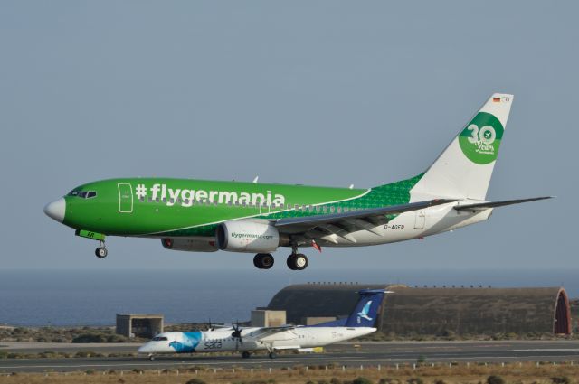 Boeing 737-700 (D-AGER) - germania 30th anniversary