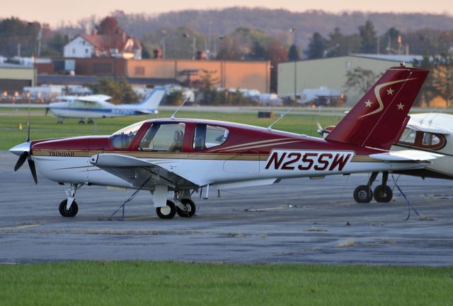 Socata TB-20 Trinidad (N25SW) - Seen at KFDK on 11/7/2009.      a href=http://discussions.flightaware.com/profile.php?mode=viewprofile&u=269247  [ concord977 profile ]/a