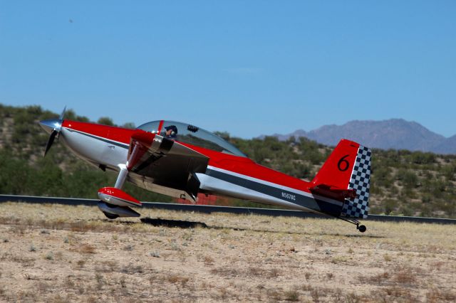 Vans RV-8 — - a serious crosswind threw this poor boy right off the runway.