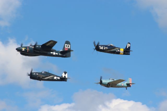 Grumman G-51 Tigercat (NX700F) - Grumman Cat Flightbr /F7-F Tigercat, F6-F Hellcat, F-8F Bearcat, & F4-F Wildcat