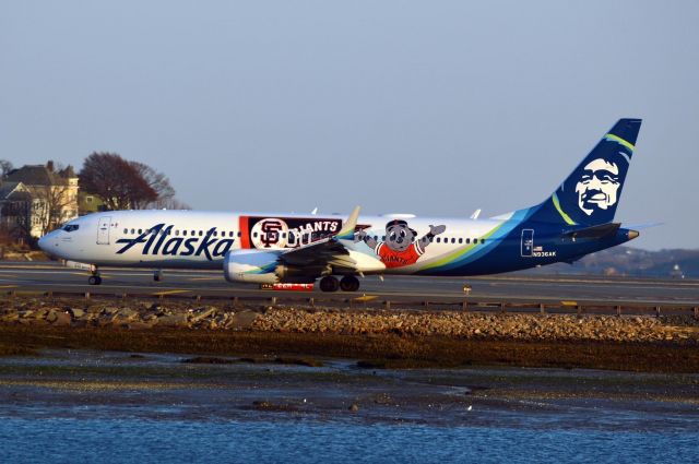 Boeing 737 MAX 9 (N936AK) - Alaska 356 heading to San Francisco 